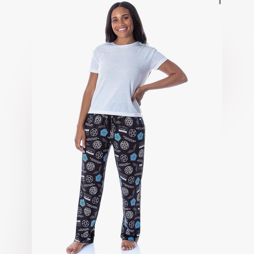 Women’s Supernatural Pajama Sleep Pants Size XL